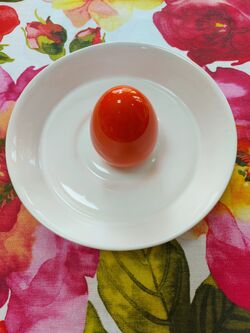 Арт чинийка Orange Egg
