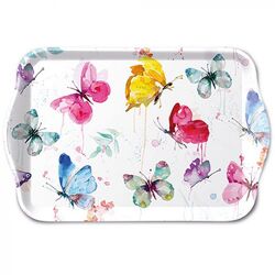 Поднос Ambiente Butterfly Collection White