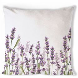 Калъфка за възглавничка Ambiente Lavender Shades White