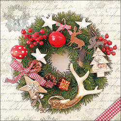 Салфетки Ambiente Forest wreath